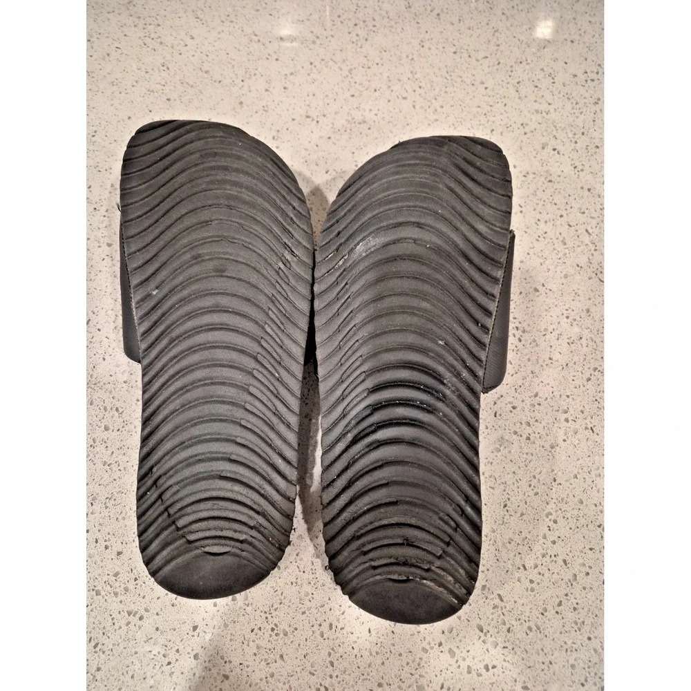 Nike Kawa Slides 819352-001 Black/White Size 9.5